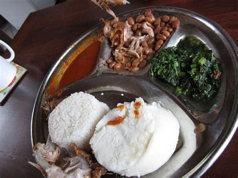Today, i'm gonna show you how to prepare a distinctive . Ugali with chicken, spinach, beans, red sauce and rice | Recipes