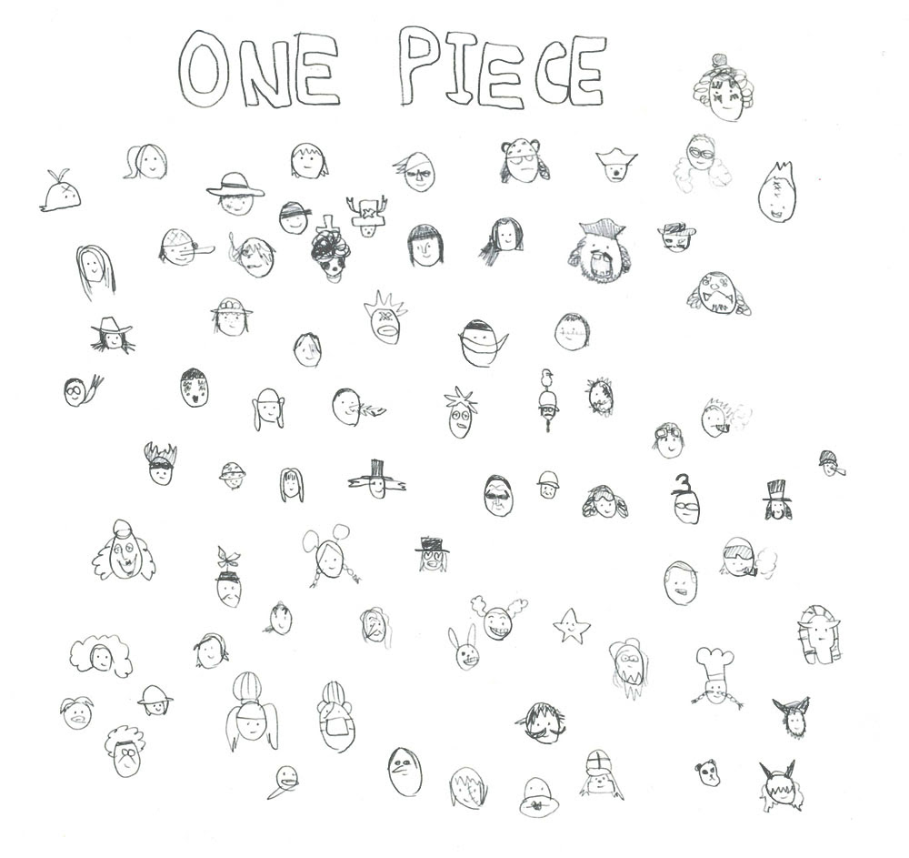ワンピースのキャラいっぱい描きましたの答え ノンオイル