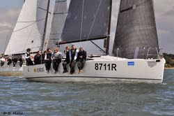 J/111 sailing Hamble Winter Series