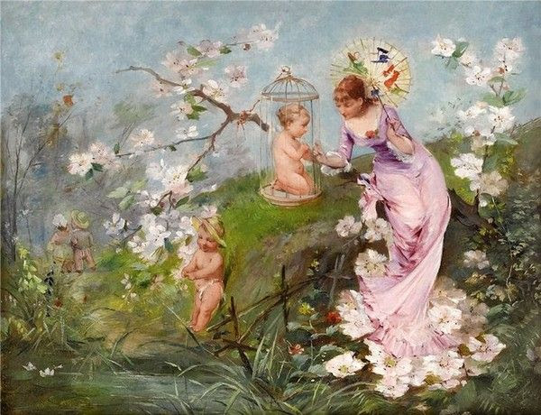 EMILE AUGUSTE PINCHART (FRANCÊS, 1842-1924).