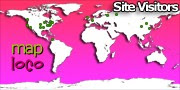 Locations of Site Visitors