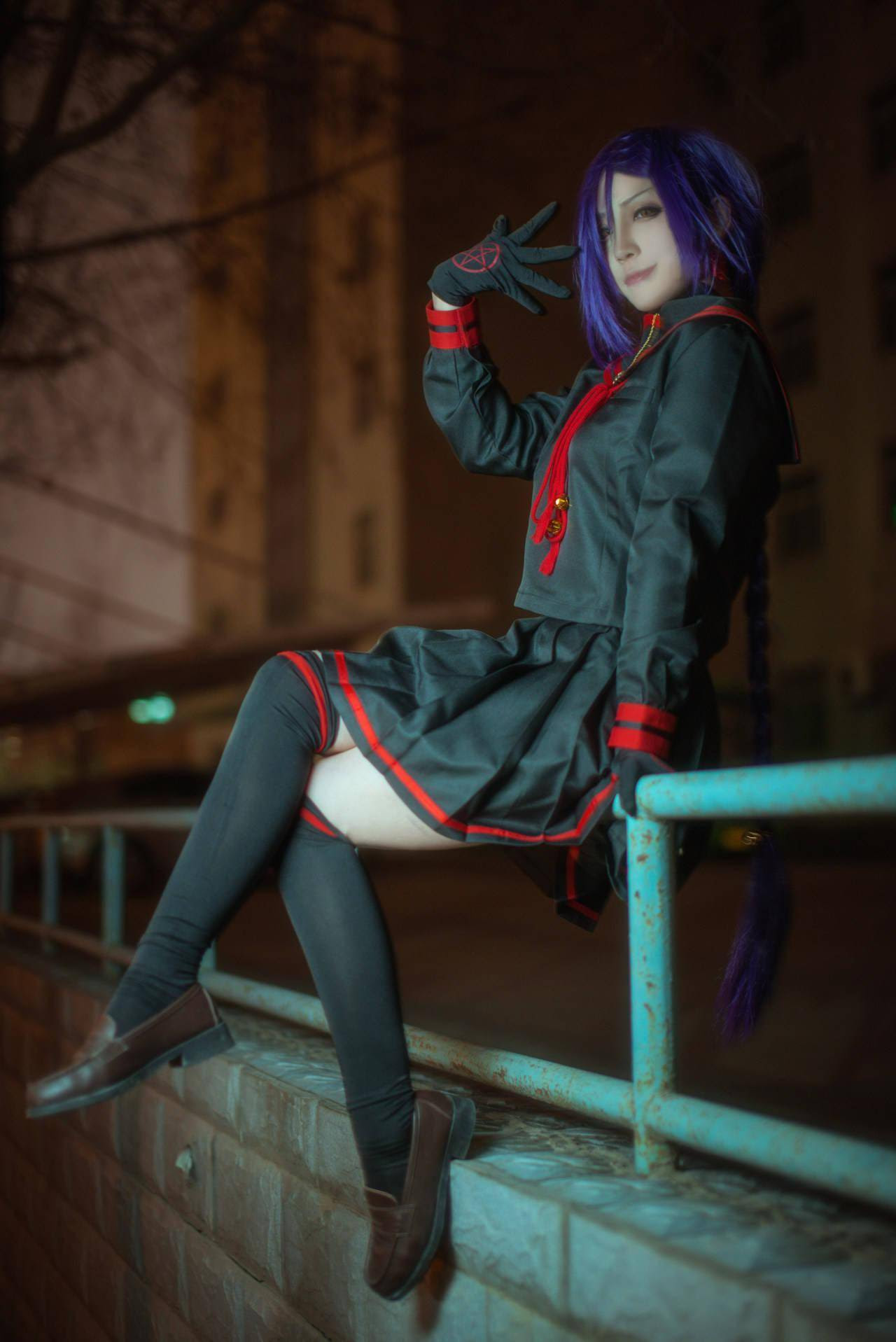 Re Creators 筑城院真鉴cosplay Laugh