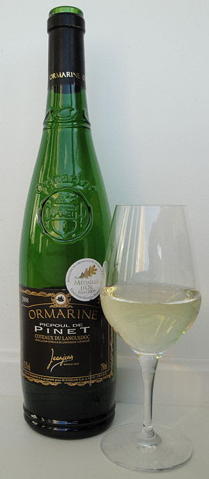 English: Picpoul de Pinet Ormarine Carte Noire...