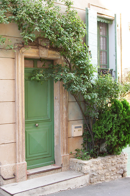 Doorway in Ansouis, France