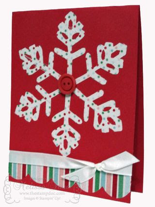Fabricsnowflakecard