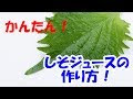 無料ダウンロード 青じそ ジュース 270685-青紫蘇ジュース 濃縮
