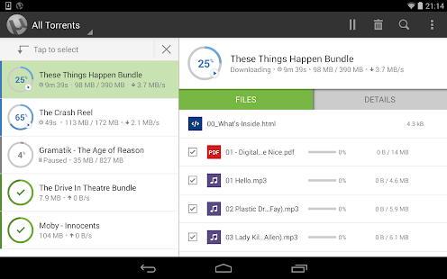 µTorrent® Pro - Torrent App - screenshot thumbnail
