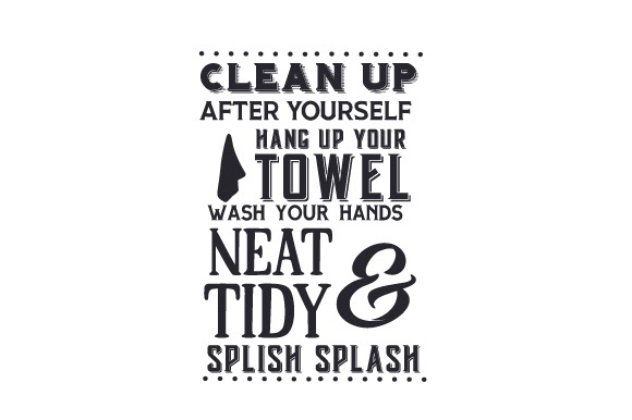 Designbundles Download Bathroom Subway Art SVG File Compatible with Silhouette, Cricut and other cutting machines.