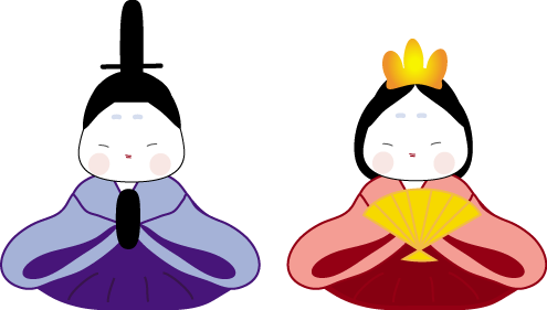 お雛様 おひなさま のイラスト 無料イラスト フリー素材