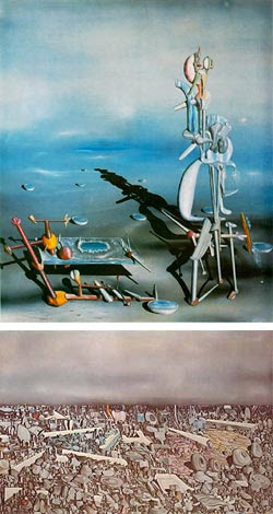 Yves Tanguy Lines And Colors