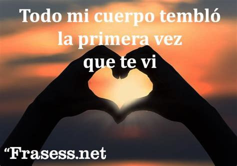 frases de amor  primera vista muy bonitas