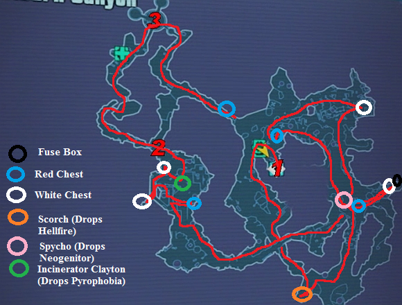 Borderlands 2 Farming Routes Orcz Com The Video Games Wiki