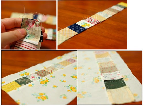 How to make a patchwork pouch (2)