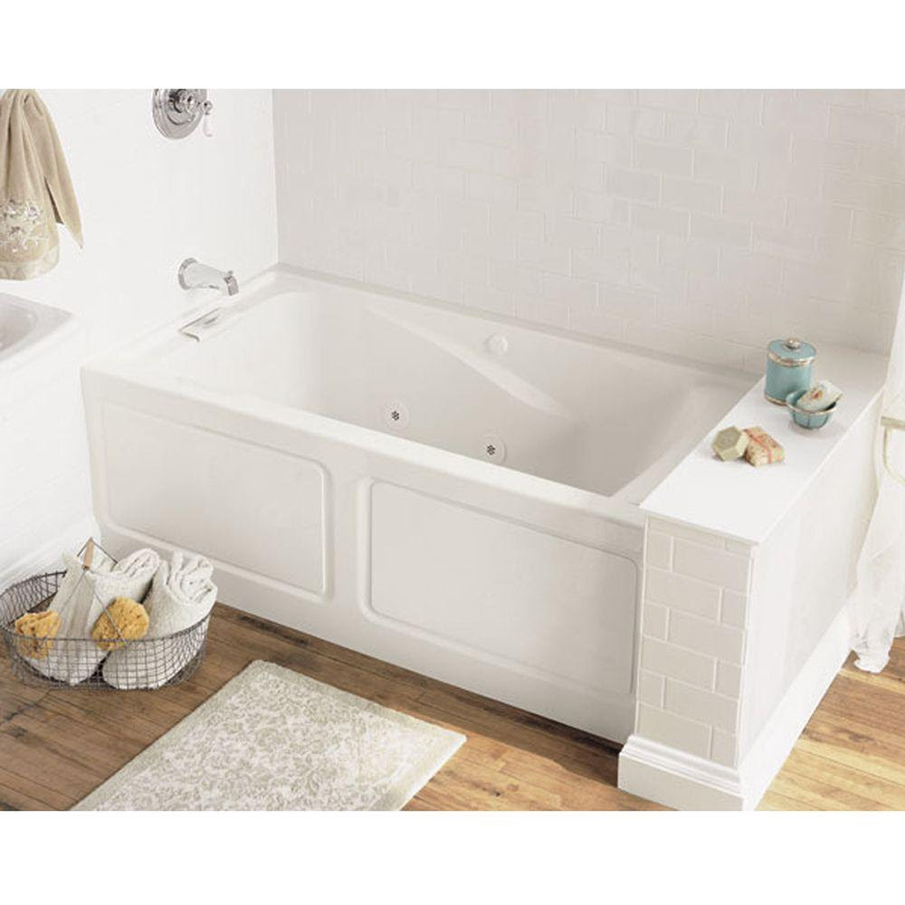 American Standard Everclean 5 ft. Whirlpool Tub in White ...