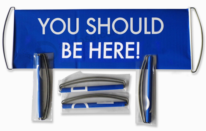 Popular Custom Hand Retractable Banner for Sports Signal Popular Custom Hand Retractable Banner for Sports Signal