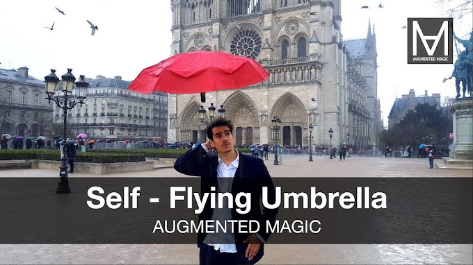 DroneBrella - Self Flying Umbrella - Moulla - Augmented Magic