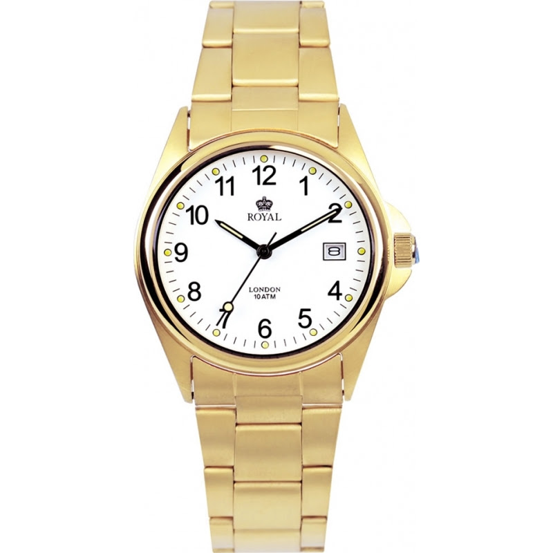royal london mens classic gold white watch $ 42 94 one of royal london ...