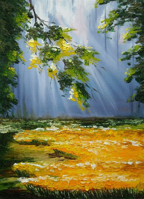 oil painting  lana kanyo lonely branch youtube