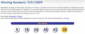 Tonight's winning numbers for