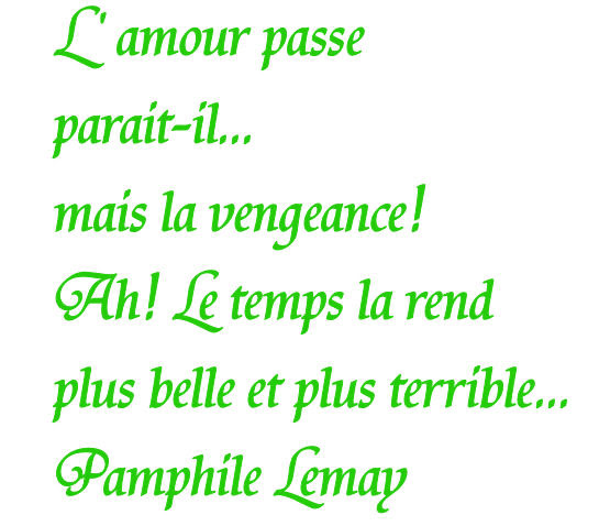 Citation Sur La Vengeance