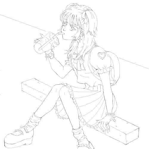 量産地雷女 コンビニにて 前野ちえりさん