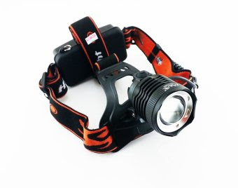 PM.AM ไฟฉายคาดหัวแรงสูง รุ่นแสงไฟสีขาว และแสงสีเหลือง (Black)