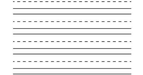  kindergarten blank writing practice worksheet printable writing