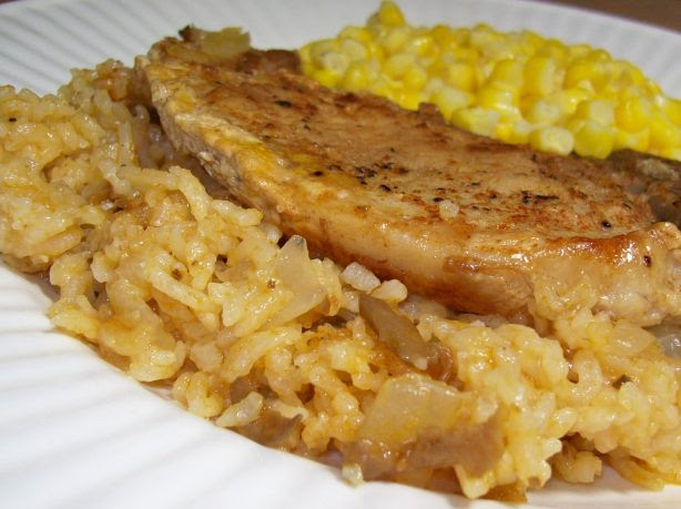 pork mushroom cream of soup recipe and for chops rice baked Recipe  Baked And Food.com Pork Oven Simply Chops Rice