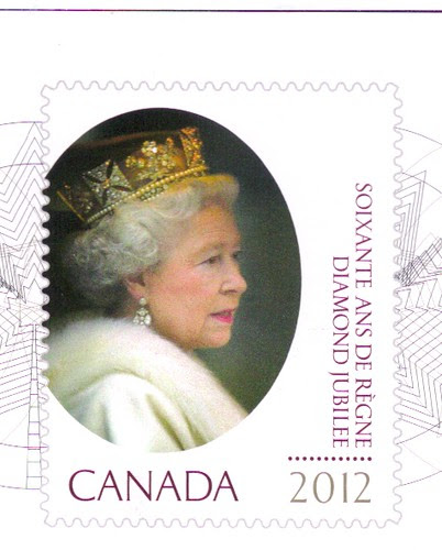 Queen Elizabeth Diamond Jubilee Canada Stamp
