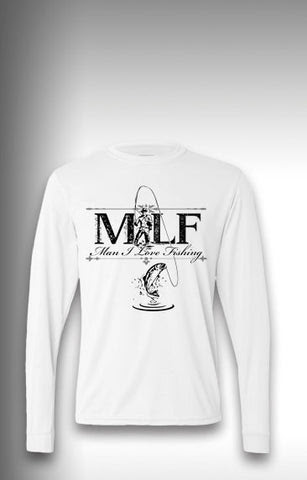 Download Man I love to Fish - Performance Shirt - Fishing Shirt ...