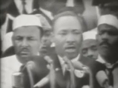 Screengrab from video of 'I Have a Dream' speech.