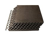 ProSource Puzzle Exercise Mat High Quality EVA Foam Interlocking Tiles