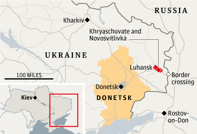 NEA AΠΟ ΟΥΚΡΑΝΙΑ-ΡΩΣΙΑ/19-8-2014