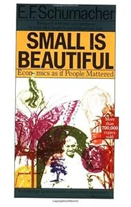 Cover of "Small Is Beautiful: Economics a...