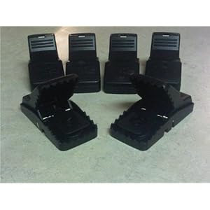 Trapper Mini T-rex Easy Set Mouse Snap Trap 6 Traps BELL-1044