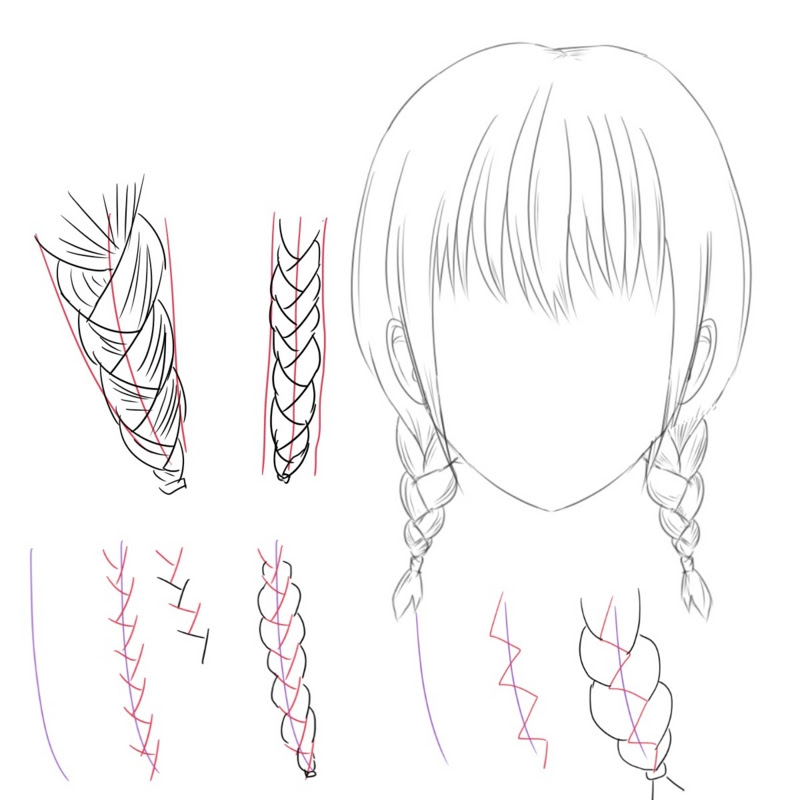 026 2 三つ編みが描けなかった I Wanna Be The お絵かきマン
