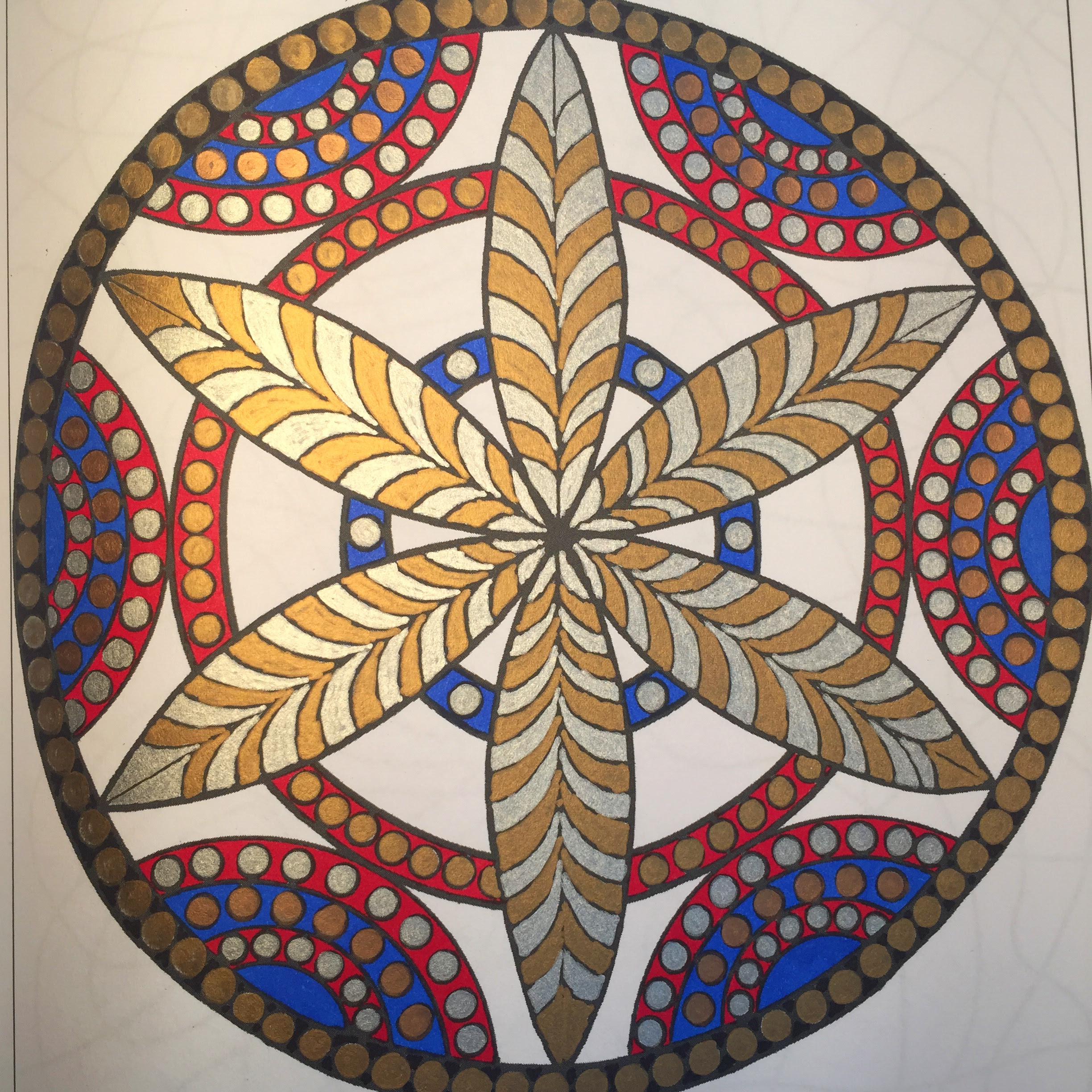 Download Sharpie Metallic Markers for Adult Coloring Books!