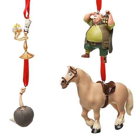 Beauty And The Beast Deluxe Sketchbook Ornament Set Out Now Diskingdom Com