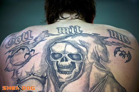 Russian Mafia Tattoos Up Close Here's another of his Russian Criminal 