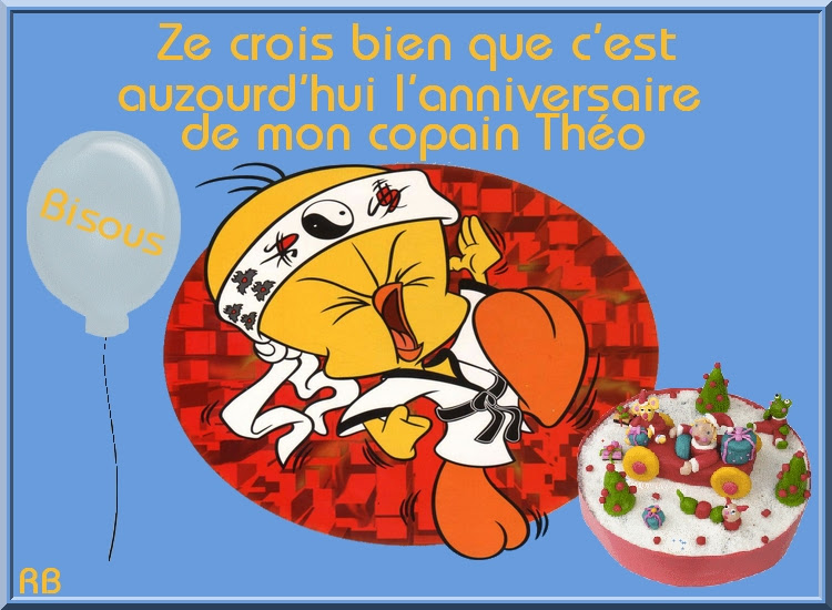 Bon Anniversaire Theo