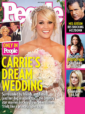 carrie underwood wedding hairstyle. When Carrie Underwood walked