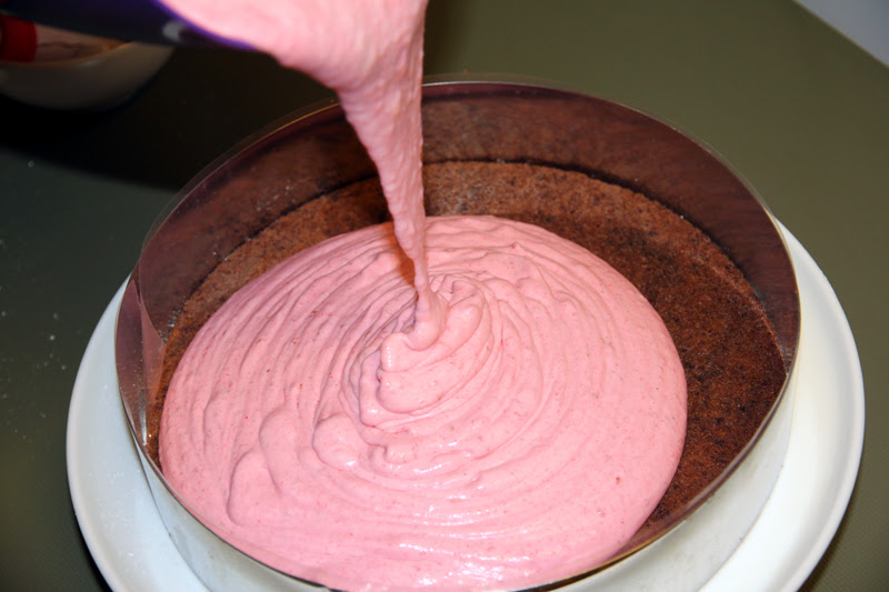 Gateau Mousse De Framboise Gateaux Delices