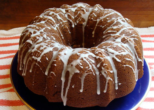 Red White and Blue Bundt Cake