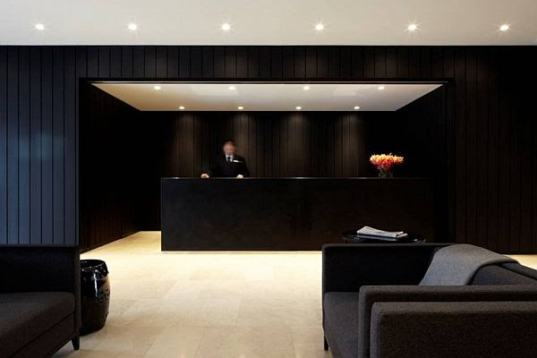 The Black Interior Burbury Hotel by Katon Redgen Mathieson
