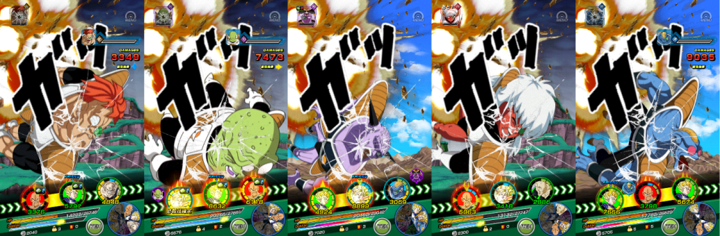 ドッカンバトル ギニュー特戦隊のbefore After ドッカンバトル ドラゴンボール攻略情報