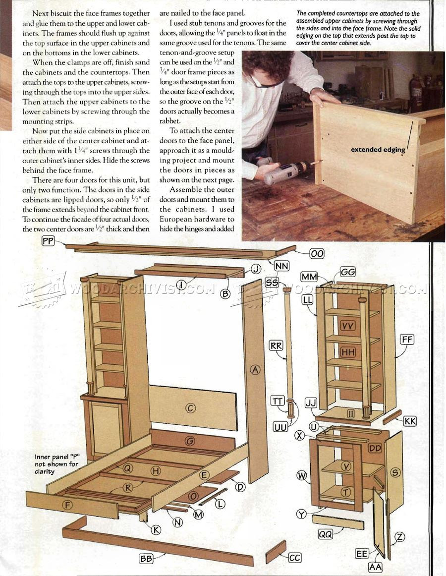 Murphy Bed Plans • WoodArchivist
