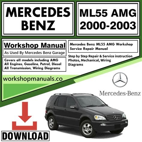PDF 2001 Mercedes Benz Ml55 Amg Service Repair Manual Software