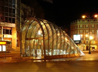 Abando station in Bilbao