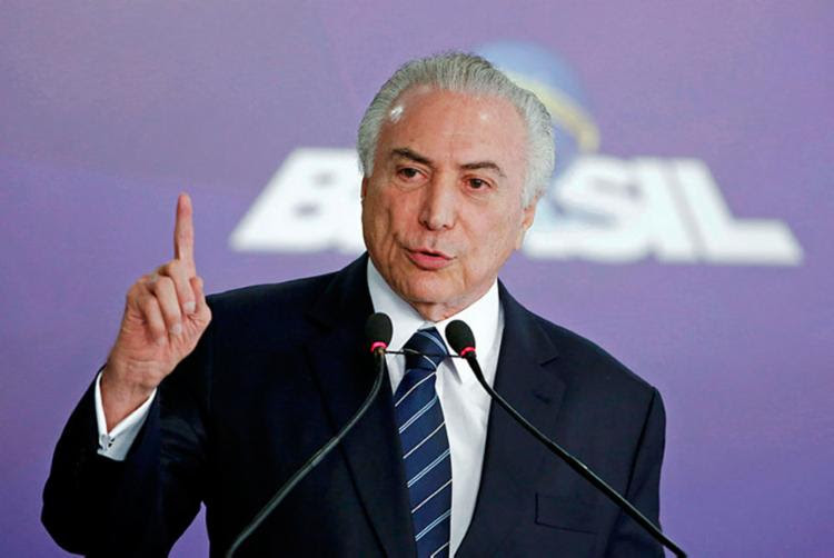 Temer é acusado de corrupção passiva - Foto: Sergio Lima | AFP | 06.07.2017