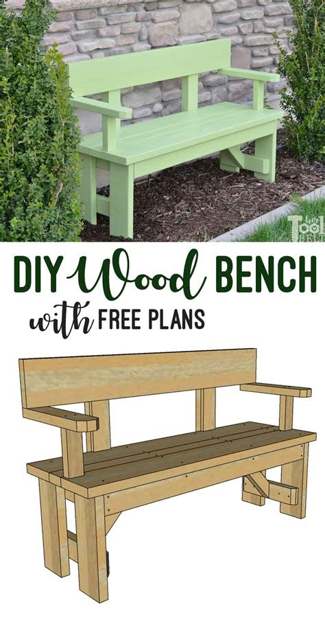 diy wood bench   plans  tool belt